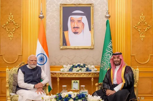 Saudi Crown Prince and Indian PM Modi hold wide ranging talks in Jeddah