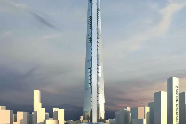 Jeddah Tower hits new construction milestone; tops 100 floors